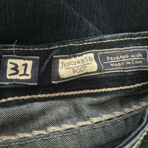 Miss Me Jeans size 31x32 .. NWOT - Picture 6 of 6